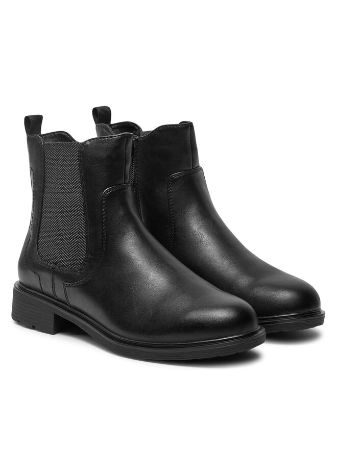 Jana Stiefeletten Jana 8-25466-43 Schwarz