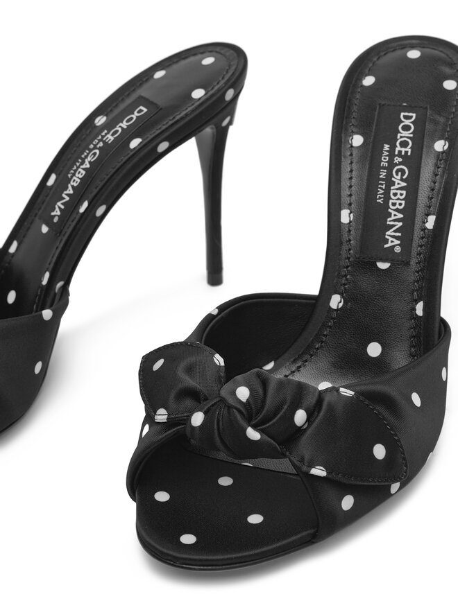 Dolce&Gabbana Klapki Dolce&Gabbana CR1750 AV885 Czarny