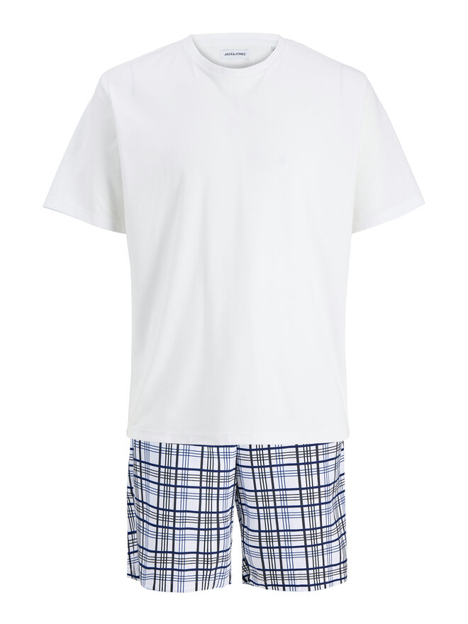 Jack&Jones Jack&Jones Pižama Max 12277165 Balta Standard Fit