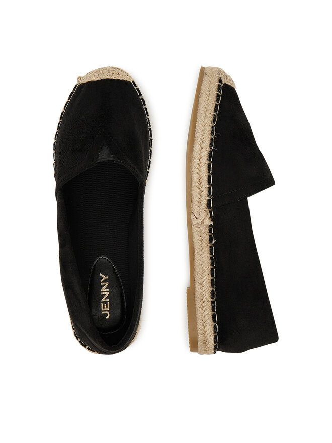 JENNY Espadrile JENNY WSS990-249 Črna