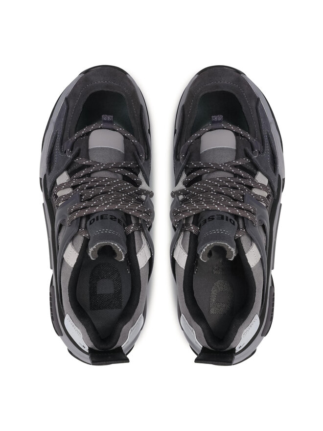 Diesel Sneakersy Diesel S-Kipper Low Trek II Y02352 P3824 T8157 Sivá
