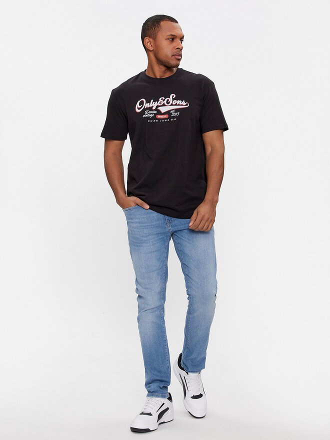 Only & Sons Only & Sons T-Shirt Lenny 22028593 Μαύρο Regular Fit