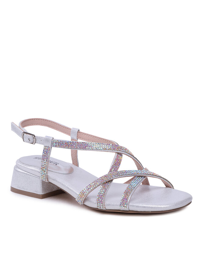 Menbur Sandalen Menbur 23722 Silberfarben