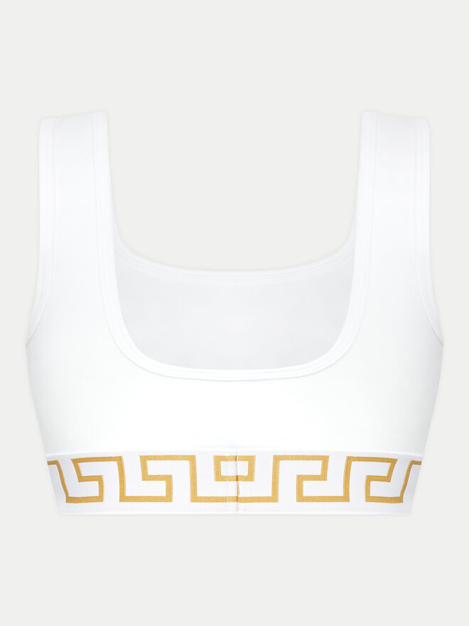 Versace Versace Бюстгальтер-топ 1013323 1A10011 Білий