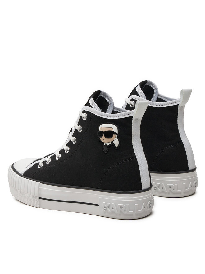 KARL LAGERFELD Plátenky KARL LAGERFELD KL60444 Čierna