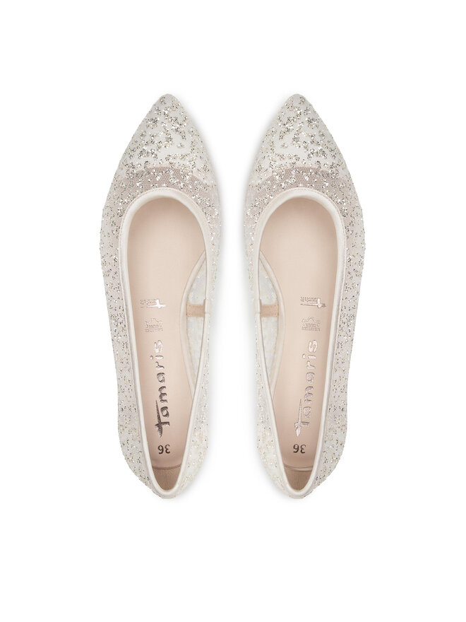 Tamaris Ballerinas Tamaris 1-22102-28 Weiß