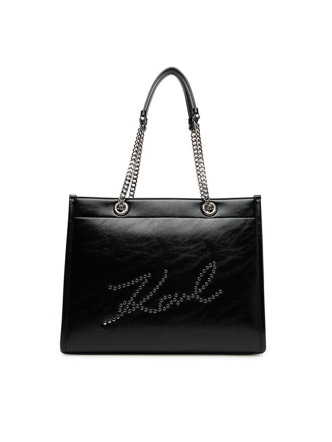 KARL LAGERFELD Ročna torba KARL LAGERFELD A3W30031 Črna