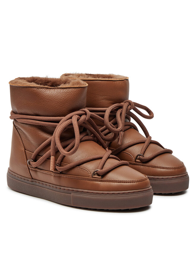 Inuikii Śniegowce Inuikii Full Leather 75202-087 Brązowy