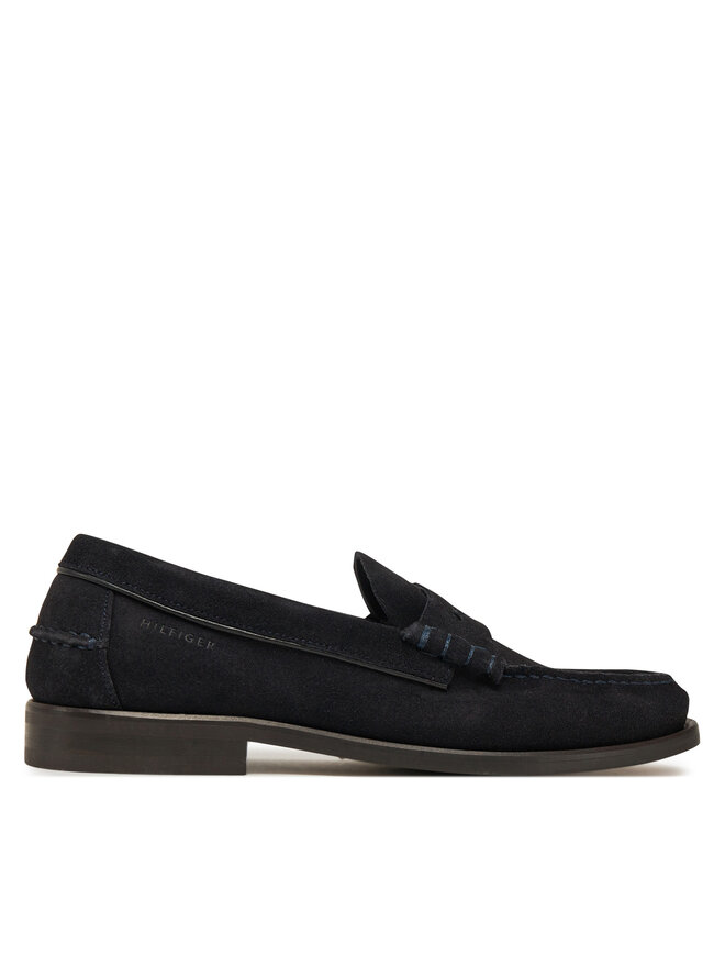 Tommy Hilfiger Mocasines Tommy Hilfiger Classic Hilfiger Suede Loafer FM0FM05363 Azul marino