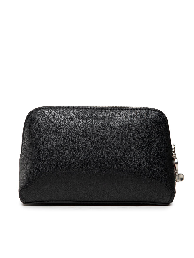 Calvin Klein Jeans Kosmetiktasche Calvin Klein Jeans Minimal Monogram Cosmetic Pouch K60K608965 Schwarz