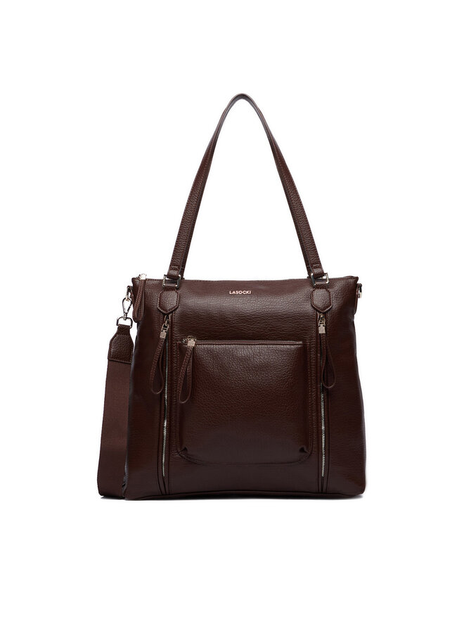 Lasocki Handtasche Lasocki CEO-LSK-L-016-10 Dunkelbraun