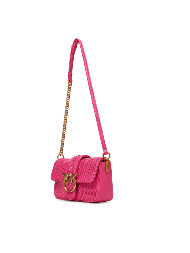 PINKO Сумка PINKO Love One Mini Slouchy Fl PE 25 PLTT 104340 A2CF Рожевий