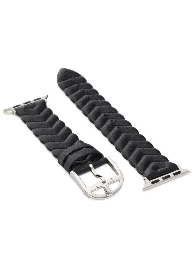 Ted Baker Ersatzarmband für Apple Watch Ted Baker BKS38F110 Schwarz