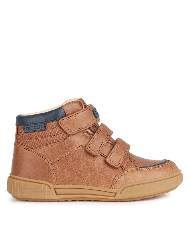 Geox Šnurovacia obuv Geox J Poseido Boy J16BCB 0CLFU C6N4E M Hnedá