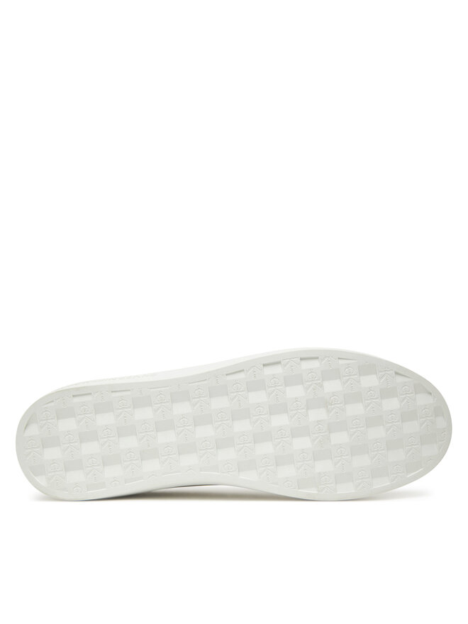 Calvin Klein Jeans Снікерcи Calvin Klein Jeans Classic Cupsole Ru Patch Lth YM0YM01297 Білий
