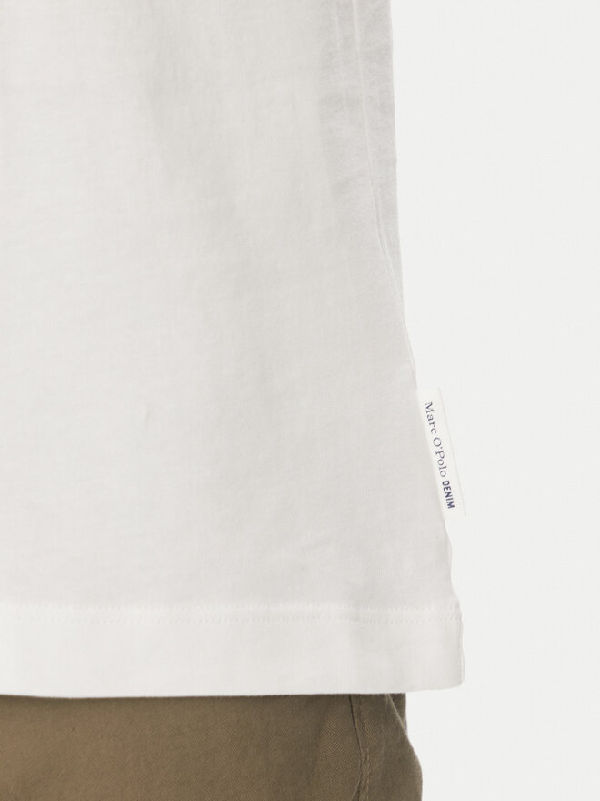 Marc O'Polo Denim Marc O'Polo Denim Camiseta 500 0006 809 Blanco Relaxed Fit
