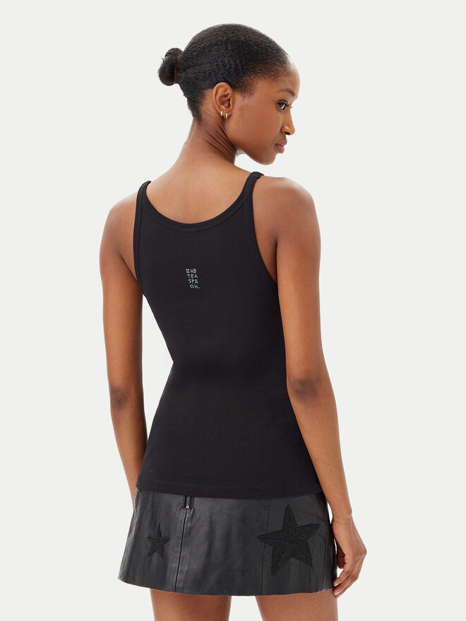 One Teaspoon One Teaspoon Τοπ Fine 26605 Μαύρο Slim Fit
