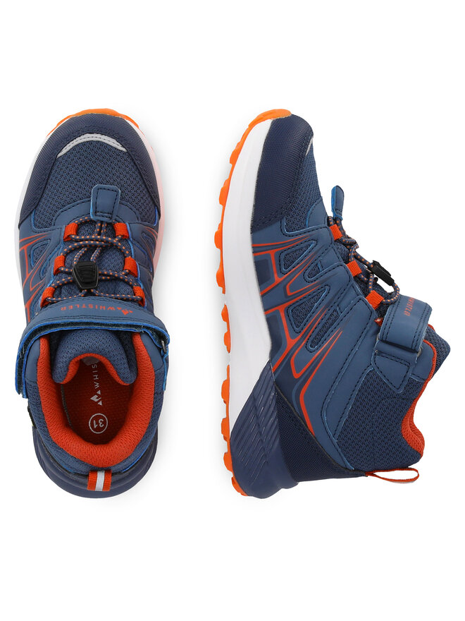 Whistler Trekingová obuv Whistler Besta Treck Kids Boot WP W232209 Modrá