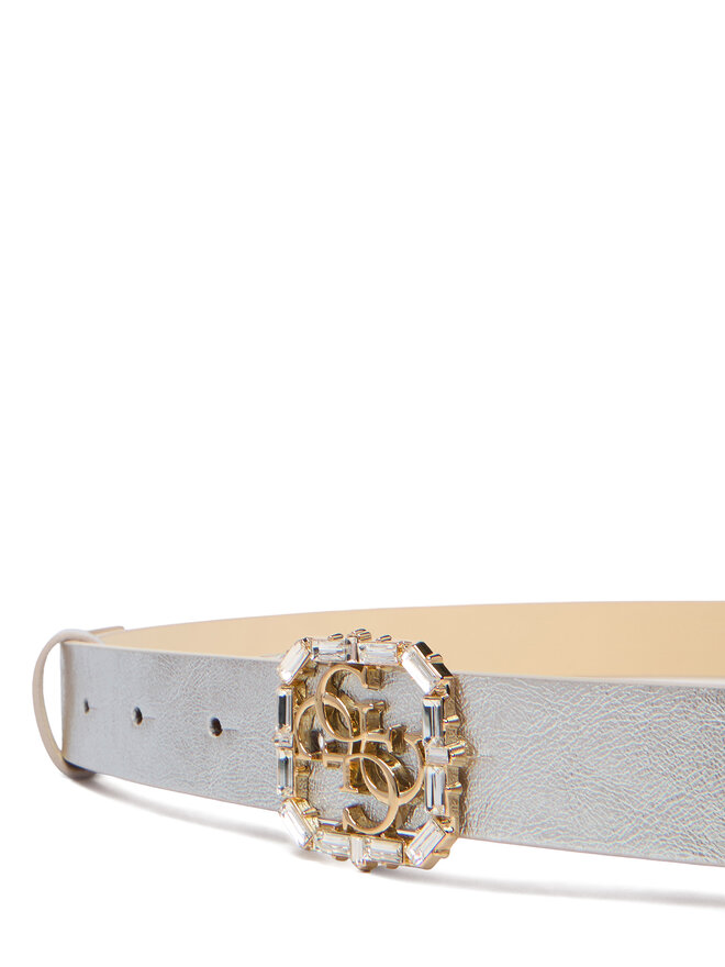 Guess Жіночий ремінь Guess BW9326 P6125 Срібний