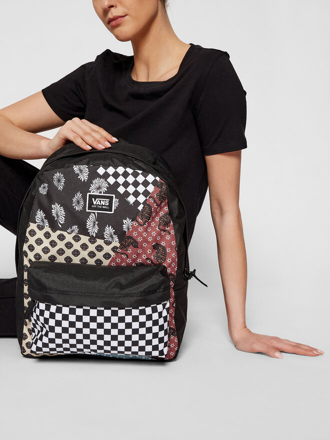 Old Skool Floral Patchwork Vans Floral Backpack Vans Plecak