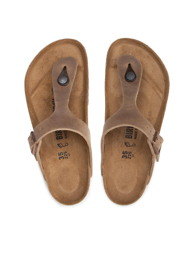 Birkenstock Zehentrenner Birkenstock Gizeh Bs 0943811 Braun