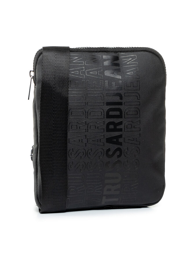 Borsellino Trussardi Logo Stripe 71B00180 Nero escarpe