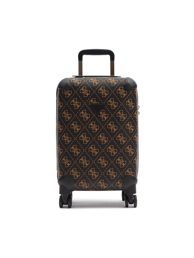 Maleta de cabina Guess Berta S Travel TWS868 89830 Marron zapatos.es