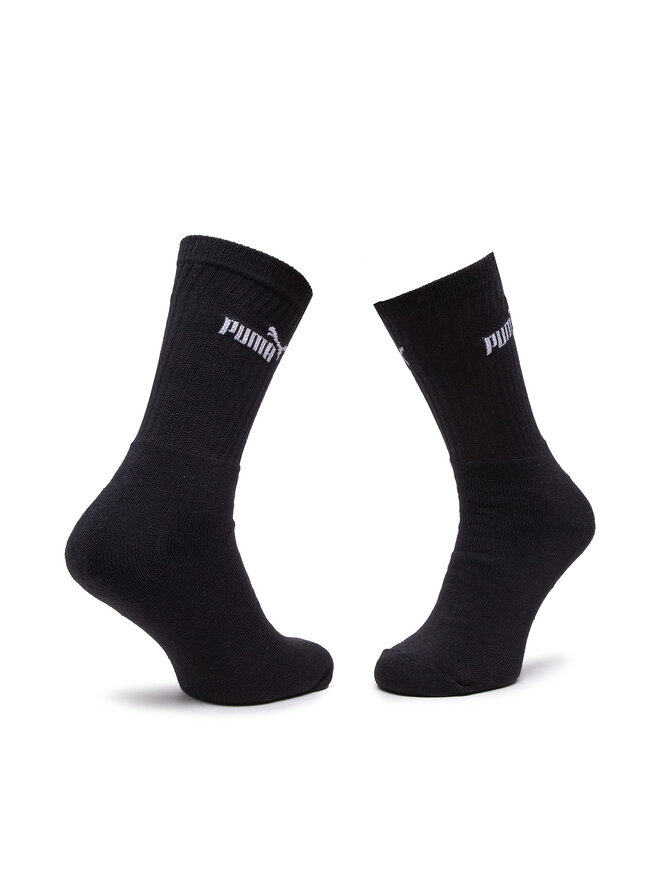 Puma 3 pares de calcetines altos para mujer Puma 90793401 r.39/42 Negro