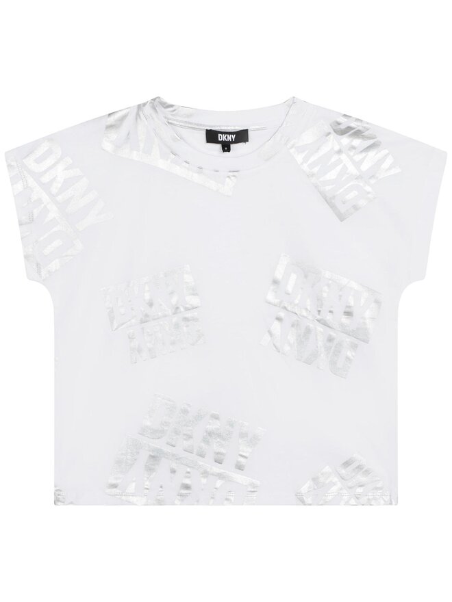 DKNY DKNY Camiseta D35S77 D Blanco Regular Fit