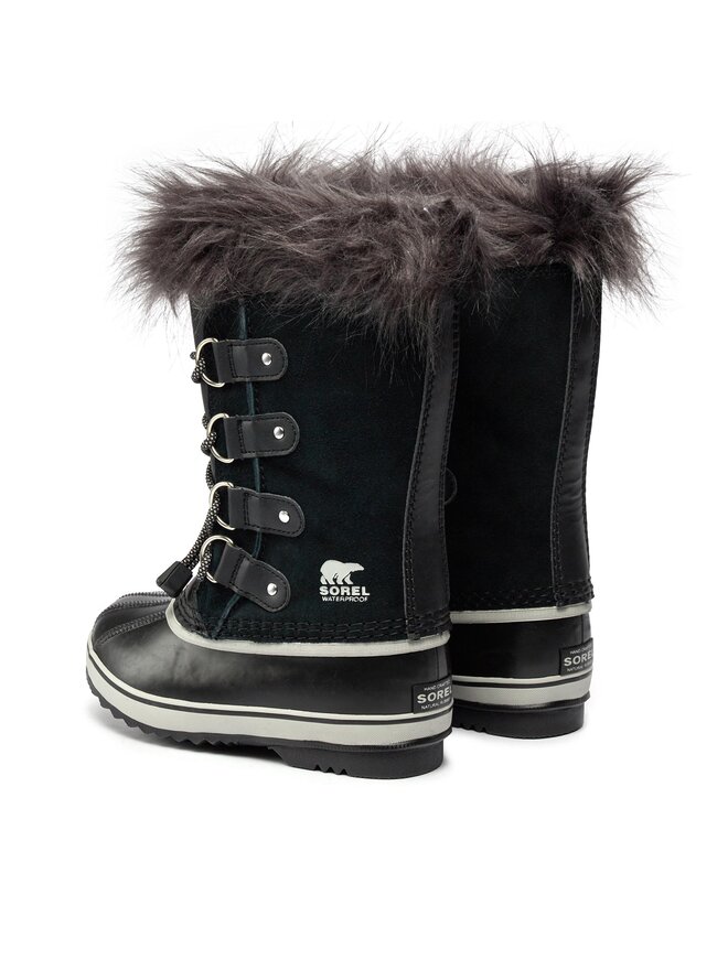 Sorel Śniegowce Sorel Youth Joan Of Arctic™ Wp NY1966-013 Czarny