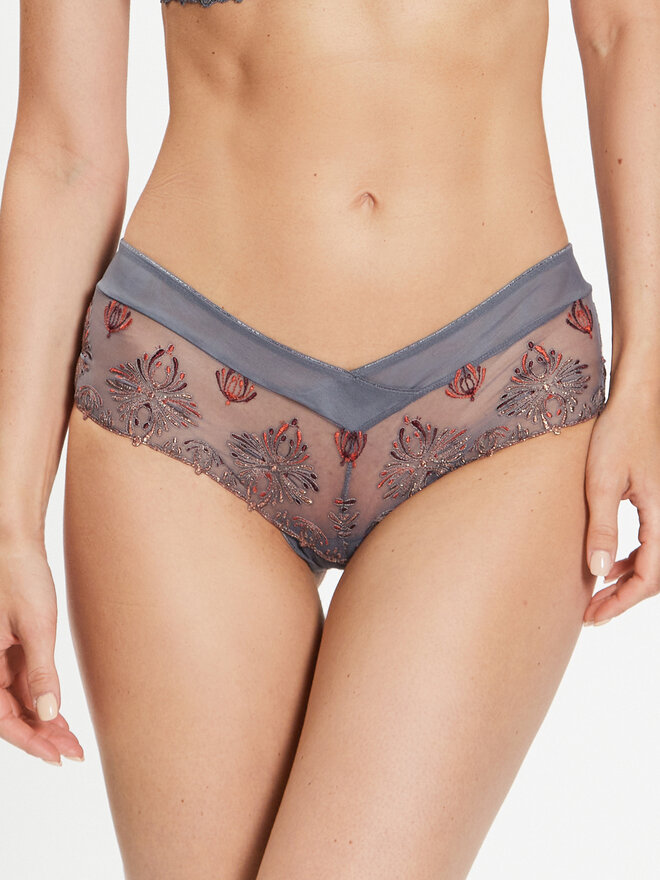 Chantelle Chantelle Brazilian Damenslip Champs El C26040 Grau