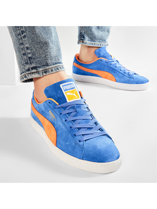 Sneakers Puma Suede Teams 380168 01 Bleu chaussures