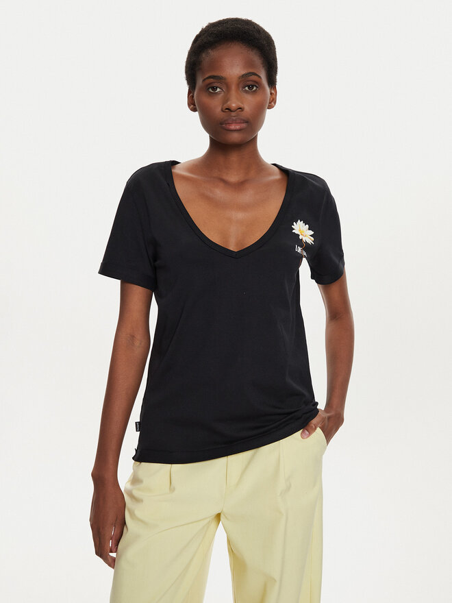 Desigual Desigual Camiseta Vini 24WWTK41 Negro Regular Fit