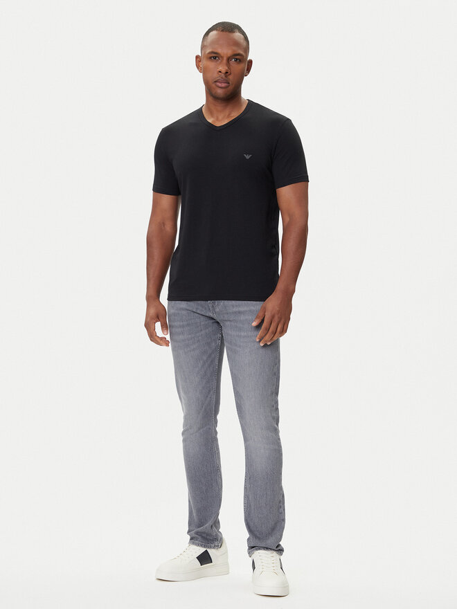 Emporio Armani Underwear Emporio Armani Underwear 2er-Set T-Shirts EM000392 AF14132 MC005 Schwarz Regular Fit