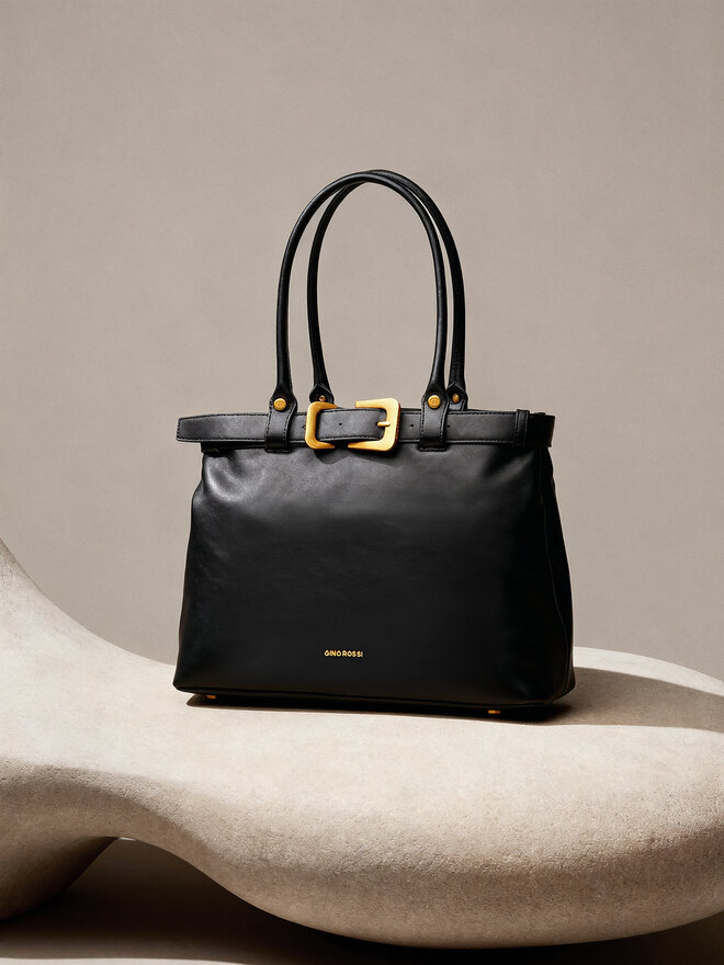 GINO ROSSI Handtasche Gino Rossi CEO-ZINNA Schwarz