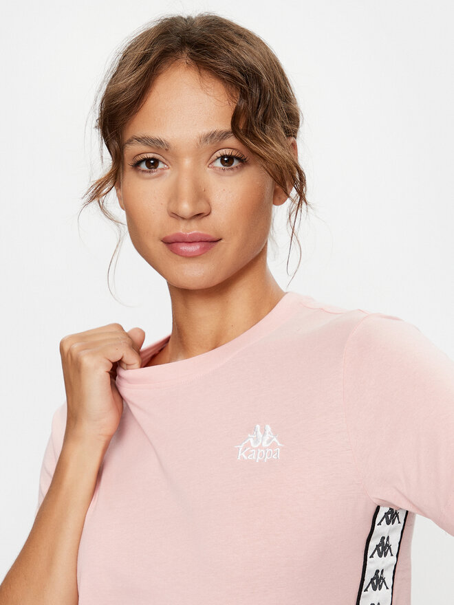 Kappa Kappa Camiseta 313021 Coral Relaxed Fit