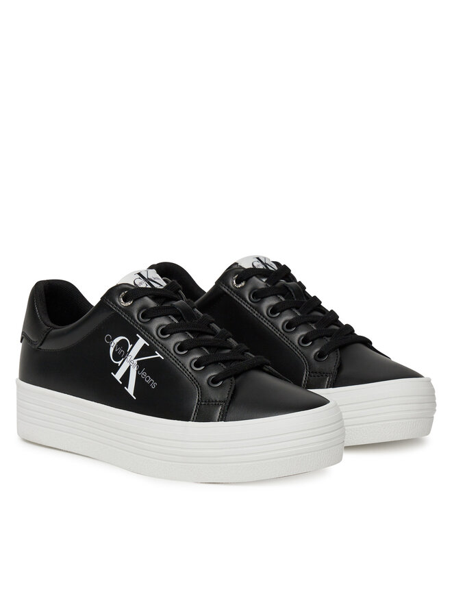 Calvin Klein Jeans Sneakers aus Stoff Calvin Klein Jeans YW0YW00847 Schwarz