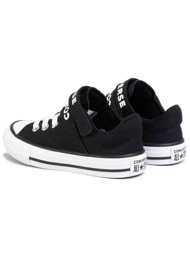Converse Кецове Converse Ctas Double Strap Ox 666928C Черен