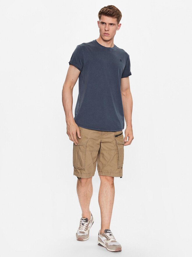 G-Star Raw G-Star Raw Marškinėliai D16396-2653-D418 Mėlyna Regular Fit