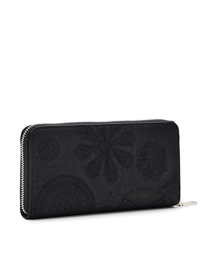Desigual Cartera grande para mujer Desigual Dejavu Fiona 24WAYP21 Negro