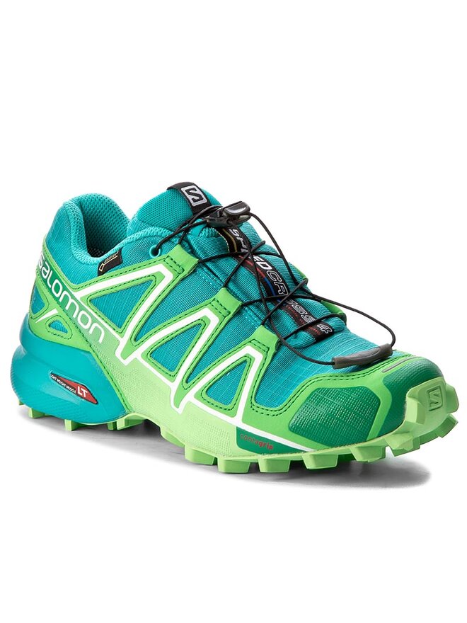 Laufschuhe Salomon Speedcross 4 Gtx W GORE TEX 383083 20 G0 Grun eschuhe