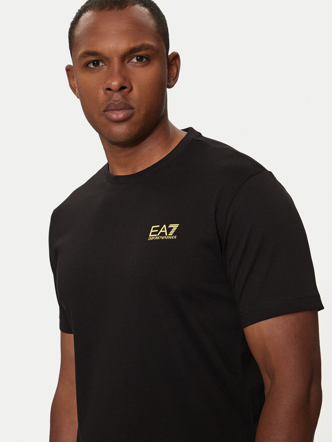 EA7 Emporio Armani EA7 Emporio Armani T-Shirt 8NPT25 PJVPZ 0208 Schwarz Regular Fit