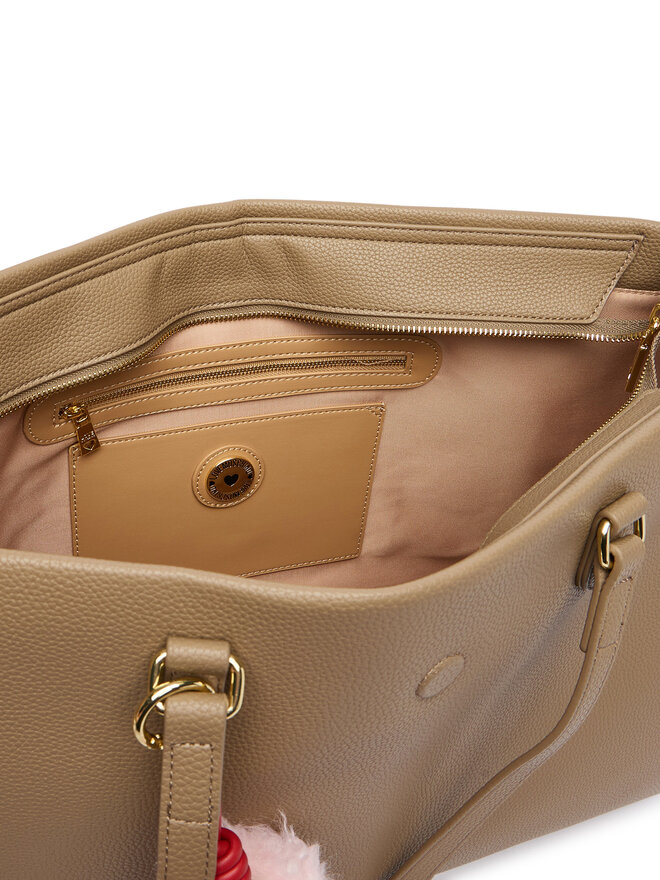 LOVE MOSCHINO Handtasche LOVE MOSCHINO JC4239PP0PKI0105 Beige