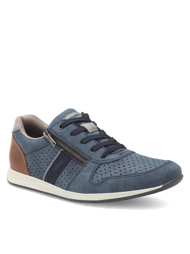 Rieker Sneakersy Rieker 11926-14 Tmavomodrá