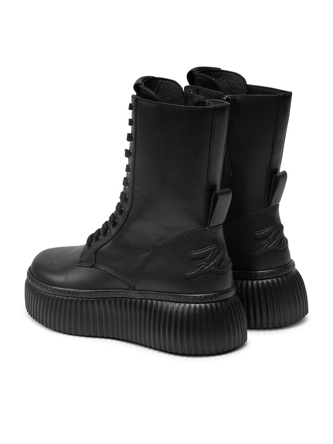 KARL LAGERFELD Μποτάκια KARL LAGERFELD KL42364 Μαύρο