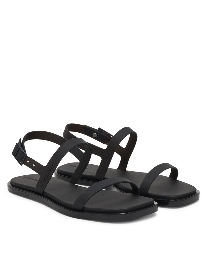 Calvin Klein Sandalen Calvin Klein Jelly Sandal Sling Mat Tran Tpu HW0HW02969 Schwarz