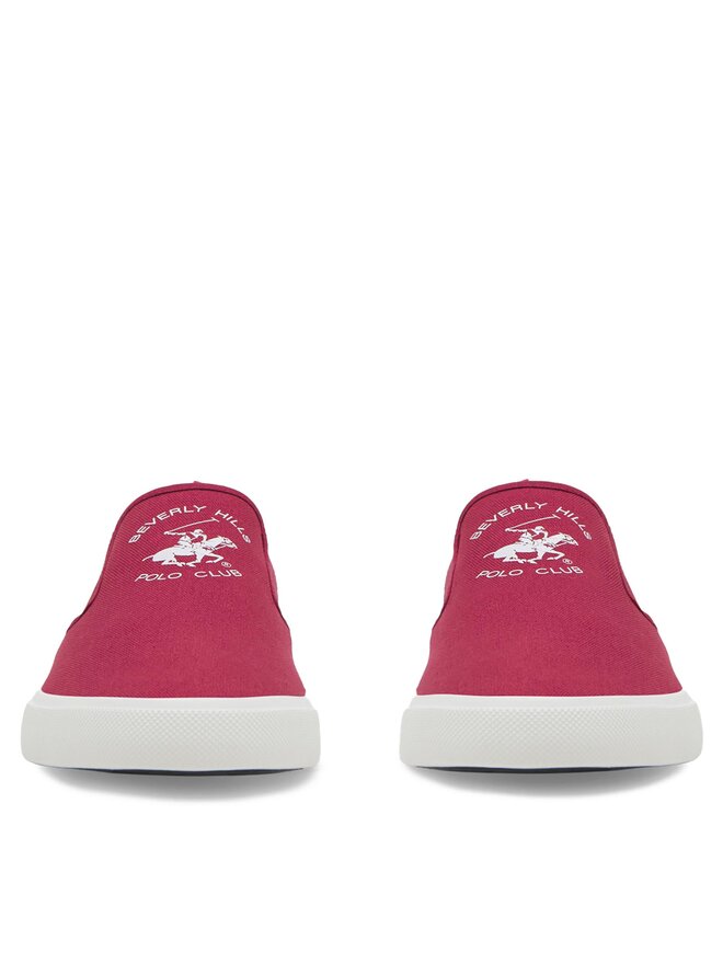 Beverly Hills Polo Club Sneakers aus Stoff Beverly Hills Polo Club M-VSS24001 Dunkelrot