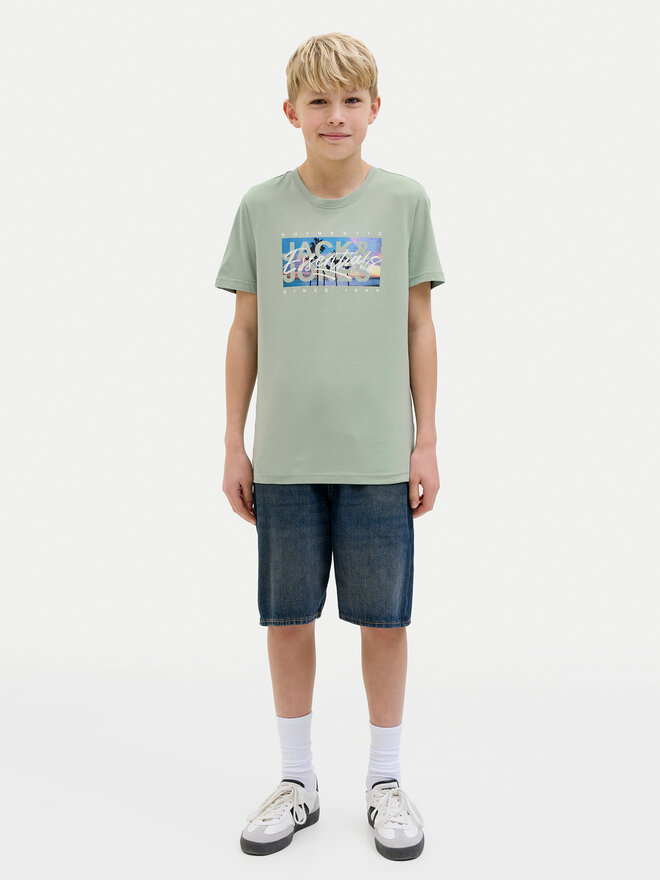 Jack&Jones Junior Jack&Jones Junior Camiseta Colton 12269809 Verde Regular Fit