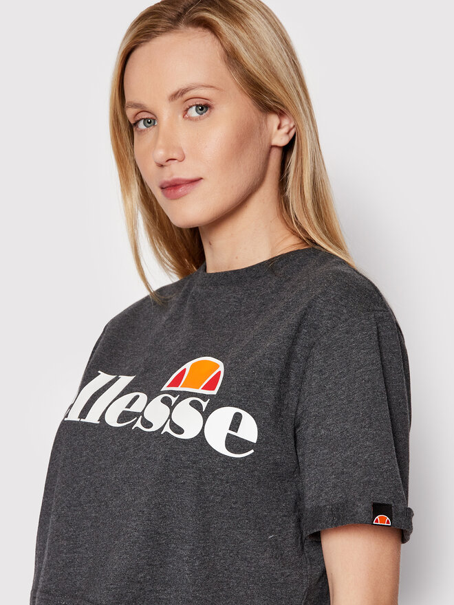 Ellesse Ellesse Marškinėliai Alberta SGS04484 Pilka Cropped Fit