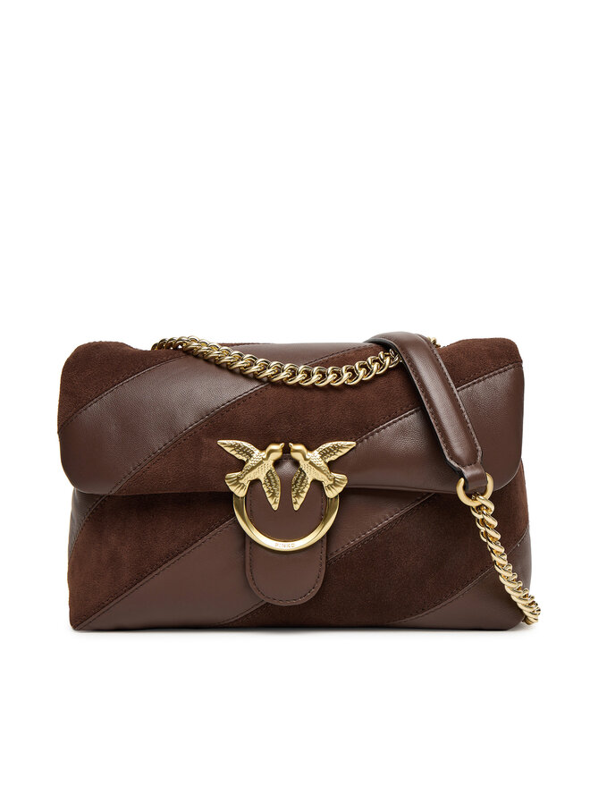 PINKO Ročna torba PINKO Love Puff Classic Cl Al 25-26 PLTT 100038 A2JY Rjava